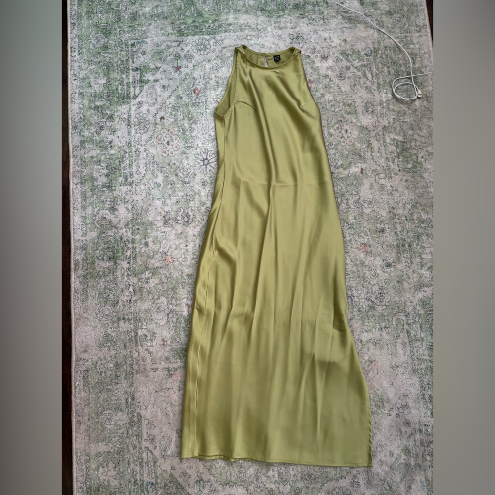 SHEIN Light Green Maxi Dress